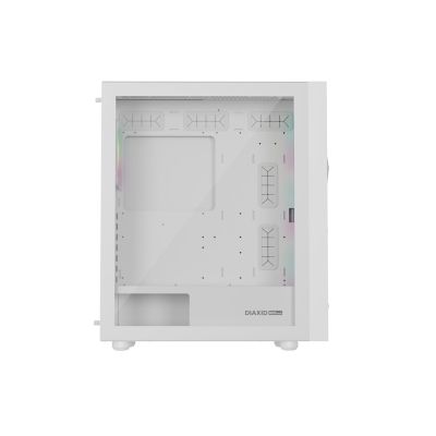 14. OBUDOWA GENESIS DIAXID 605 ARGB MIDI TOWER Z OKNEM USB-C BIAŁA