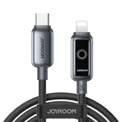 Kabel Joyroom S-A55 StarFlight 30W USB-C - Lightning 1,2m - czarny