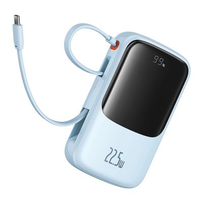 5. Powerbank Baseus Qpow Pro+ 22.5W 10000mAh USB-C - niebieski