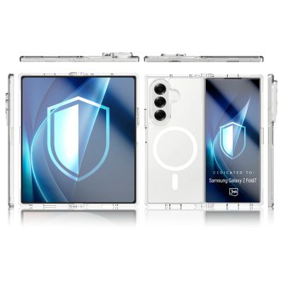 2. Etui 3mk Armor MagCase na Samsung Galaxy Z Fold 7 - przezroczyste