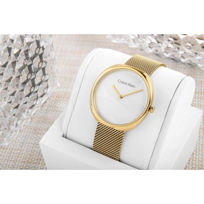 5. Zegarek Damski CALVIN KLEIN Sculpt 25200246 + BOX