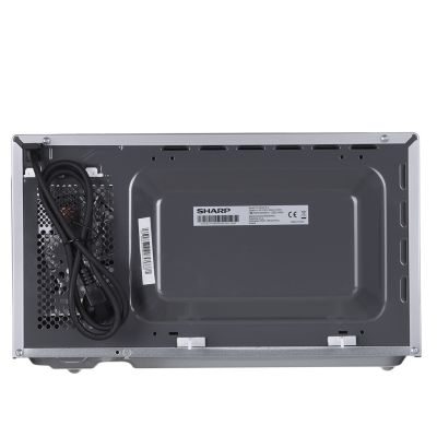 5. Kuchenka mikrofalowa SHARP YC-MG01E-S (800W; 20l; kolor srebrny)