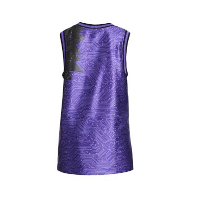 2. Dziecięca Koszulka koszykarska Nike Space Jam Swingman LBJ Goon Squad Jersey - DM2974-560