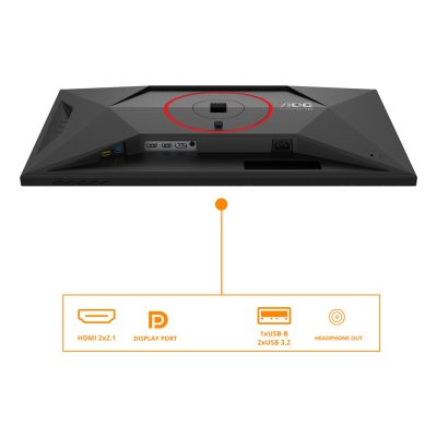 4. Certyfikat AOC U27G4R 27" Szybki IPS UHD, 16:9, 120 Hz, 1 ms, 3840 x 2160, 400 cd/m2, 2x HDMI, Czarny