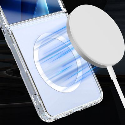 5. Etui 3mk Armor MagCase na Samsung Galaxy Z Flip 7 - przezroczyste