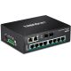 3. Trendnet TI-PG102, Niezarządzany, Gigabit Ethernet (10/100/1000), Pełny dupleks, Power over Ethernet (PoE), Możliwość montażu na ścianie