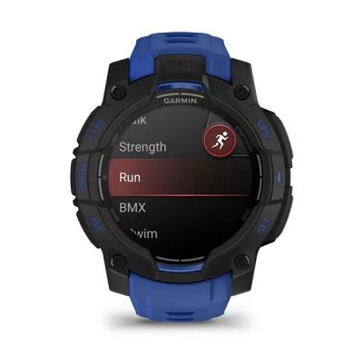34. Smartwatch GARMIN Instinct 3 AMOLED 45mm Black/Bolt Blue