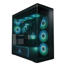 Obudowa Arctic Xtender Schwarz Glasfenster ohne GPU mount