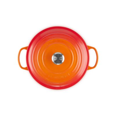4. Le Creuset Signature Roaster okrągły piekarnik 28cm czerwony