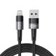 Kabel Tech-Protect UltraBoost USB-A / Lightning 12W 2.4A 2m - szary