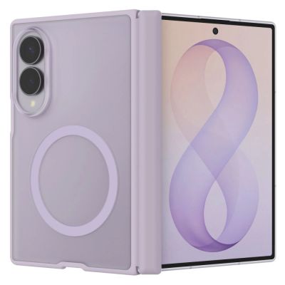 2. Etui Spigen AirSkin Zero MagFit na Samsung Galaxy Z Fold 8 - jasnofioletowy matowy