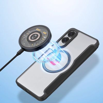 3. Etui Dux Ducis Skin X Pro z MagSafe na Samsung Galaxy S25 Edge - czarne