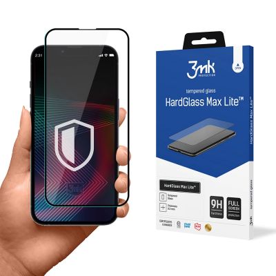 Szkło 9H 3mk HardGlass Max Lite™ na iPhone 13 / iPhone 13 Pro / iPhone 14