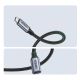 7. Kabel Ugreen US372 80810 USB-C - USB-C PD QC 100W 5A 10Gbps 0.5m - szary
