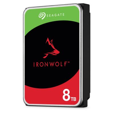 2. Dysk HDD Seagate IronWolf ST8000VN004 (8 TB ; 3.5"; 256 MB; 7200 obr/min)