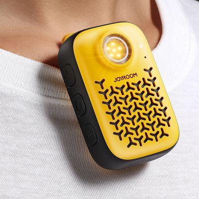 5. Głośnik Bluetooth Joyroom Maya JR-MS03 przenośny z wbudowaną latarką odporny - żółty