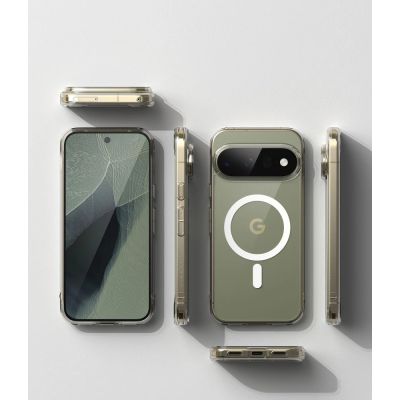 6. Etui Ringke Fusion Magnetic MagSafe na Google Pixel 11 Pro XL - przezrczystew