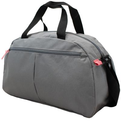TORBA SPORTOWA A3050 SZARO-CZARNA SEMI LINE