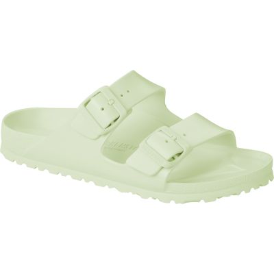 13. Klapki męskie Birkenstock Arizona Essentials EVA Regular Faded Lime na szeroką stopę piankowe (1024571)