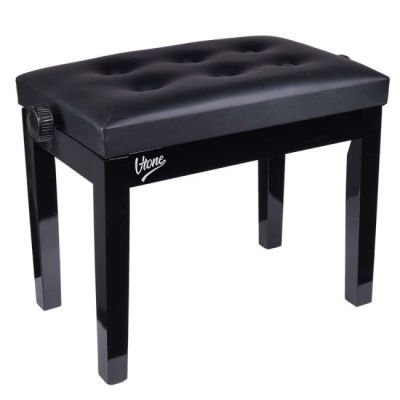 5. V-TONE ŁAWA 1 BK - Lawa do pianina fortepianu CZARNA