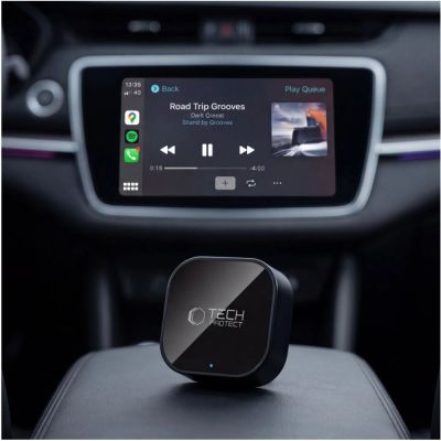 8. Adapter Tech-Protect Ultraboost CA01 USB Bluetooth 5.4 Apple CarPlay / Android Auto - czarny