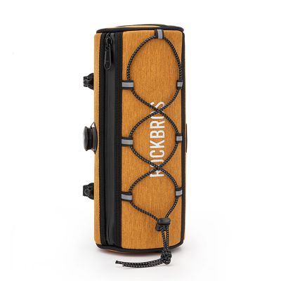 2. Torba na kierownicę 1,5L Rockbros TL002 ROAD TO SKY wodoodporna – pomarańczowa