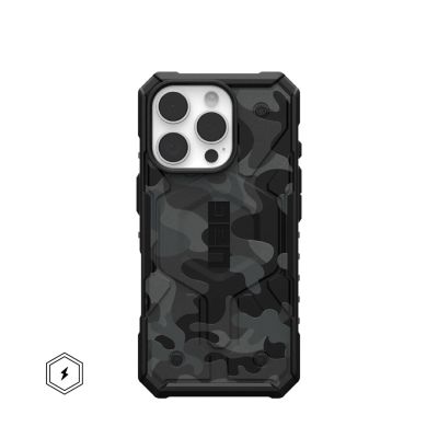 Obudowa ochronna do iPhone 16 Pro kompatybilna z MagSafe (midnight camo)