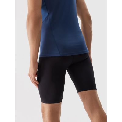 4. Legginsy krótkie treningowe szybkoschnące męskie 4F 4FWSS24TFTIM226-20S