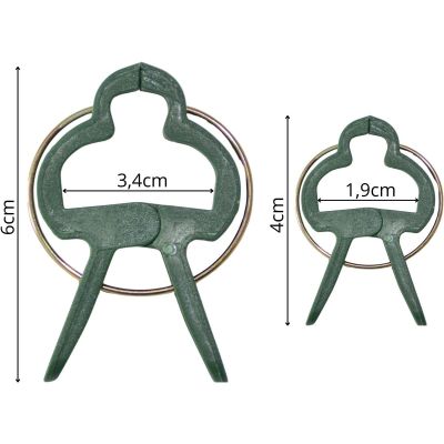 2. SPINKI KLIPSY DO ROŚLIN 20SZT PROGARDEN
