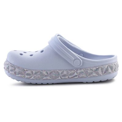 9. Klapki Crocs Crockband Geometric Glitter Band Clog Jr 210134-5AF