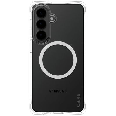 2. Etui CARE by PanzerGlass Samba Transparent Qi na Samsung Galaxy S26+ - przezroczyste