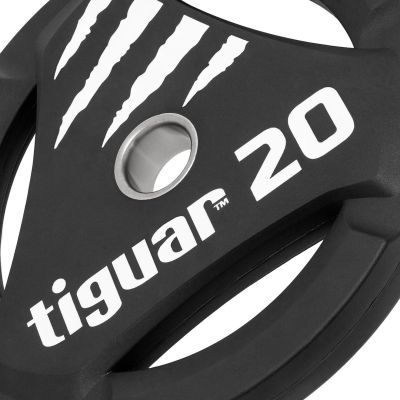 5. Talerz olimpijski tiguar PU 20 kg TI-WTPU02000