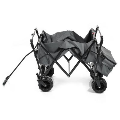 8. Wózek transportowy z daszkiem Meteor XR-100 szary