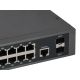 3. Przełącznik LevelOne WebSmart/GB PoE+ 26-portowy 19" 370W 1Gbps