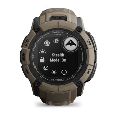 22. Garmin Instinct 2X Solar Tactical Edition 2,79 cm (1.1") MIP 50 mm Cyfrowy 176 x 176 px Ekran dotykowy Zielony GPS