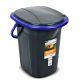 6. GREENBLUE TOALETA TURYSTYCZNA, CZARNO-GRANATOWA GB320BB