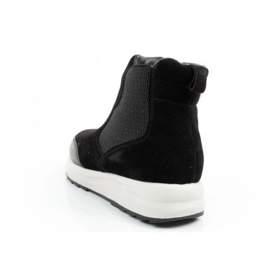 5. Scholl Beverly Bootie buty damskie botki za kostkę skórzane czarne