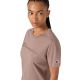 4. Koszulka damska Champion Short Sleeve ciemny beż 119125 MS513