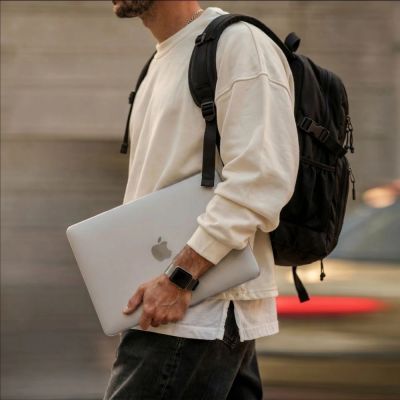 5. Etui Tech-Protect Softshell na MacBook Neo 13 2026 - przezroczyste matowe