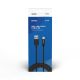 3. Kabel SAVIO CL-129 (USB typu C - USB 2.0 typu A ; 2m; kolor czarny)