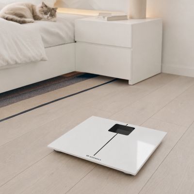 6. Waga łazienkowa Wozinsky WIWL-180 inteligentna Bluetooth - biała