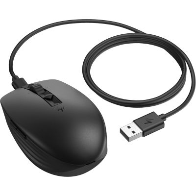 5. Mysz HP 710 Rechargeable Silent Mouse Black bezprzewodowa z akumulatorem czarna 6E6F2AA