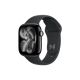 3. Apple Watch Series 11 GPS + Cellular 42mm Głęboka aluminiowa koperta z czarnym paskiem sportowym - M/L