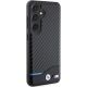 4. Etui BMW Leather Carbon na Samsung Galaxy S24 - czarne