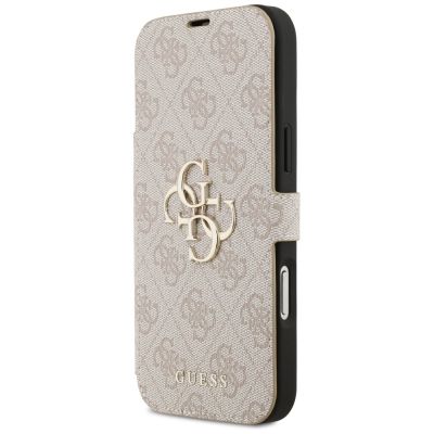 2. Etui Guess Book 4G Metal Logo na iPhone 17 Pro Max - różowe