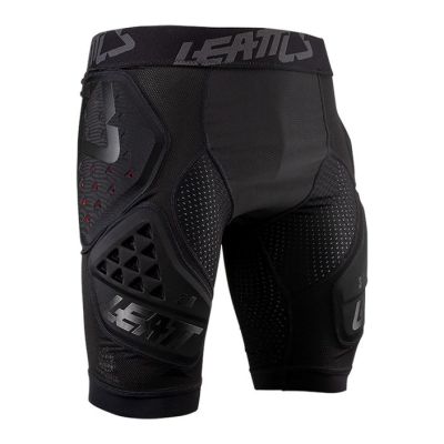 3. Spodenki z ochraniaczem LEATT Impact Shorts 3DF 3.0 rozmiar M, czarne