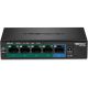2. TRENDnet Switch  5 Port Gbit PoE+  32W                Metall