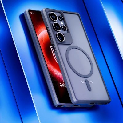 6. Etui 3mk Satin Armor MagCase na Samsung Galaxy S25 Ultra - przezroczyste