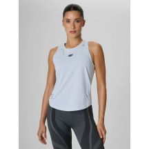 Top treningowy regular szybkoschnący damski 4F 4FRAW26TFSLF1269-34S