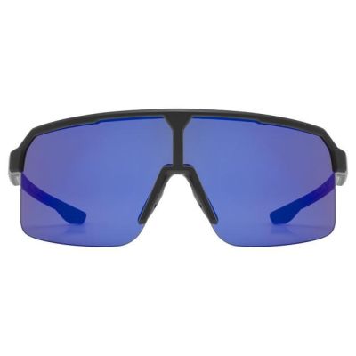 2. Uvex ramp Okulary do wielu sportów Unisex Półobwódkowe Czarny